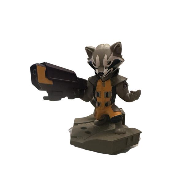 Disney Infinity 2.0 Marvel Rocket Raccoon Guardians of the Galaxy figure - Picture 1 of 1